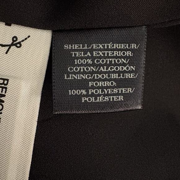 NWT Ann Taylor Black White Geometric Print Pencil Skirt Career Womens 8 (1566) - Picture 7 of 10